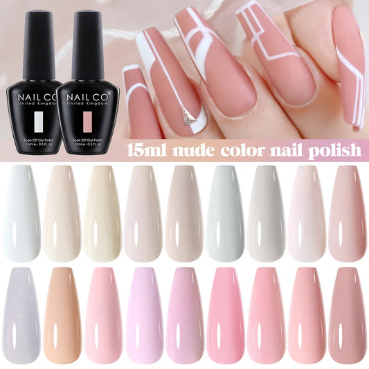15ml Pink Light Series Color UV Gel Nail Polish