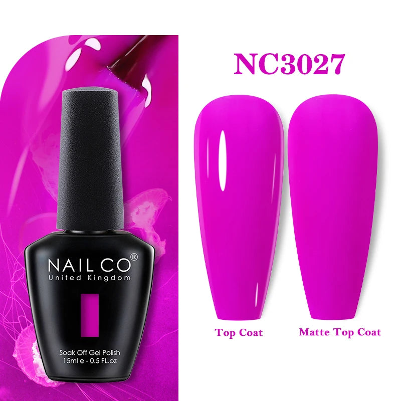 15ml Pink Light Series Color UV Gel Nail Polish
