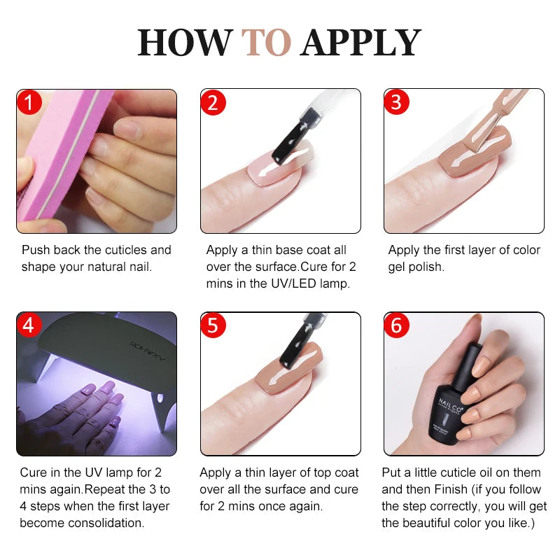 15ml Pink Light Series Color UV Gel Nail Polish